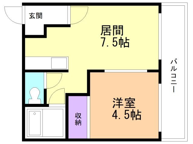 橋本ＨＧビルの間取り