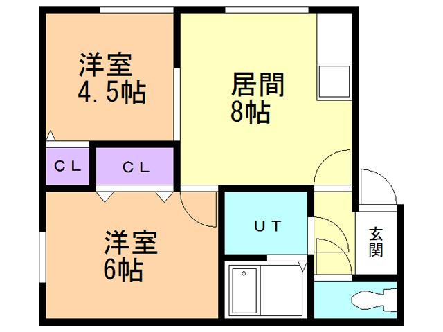 アメニティパークノボリベツの間取り