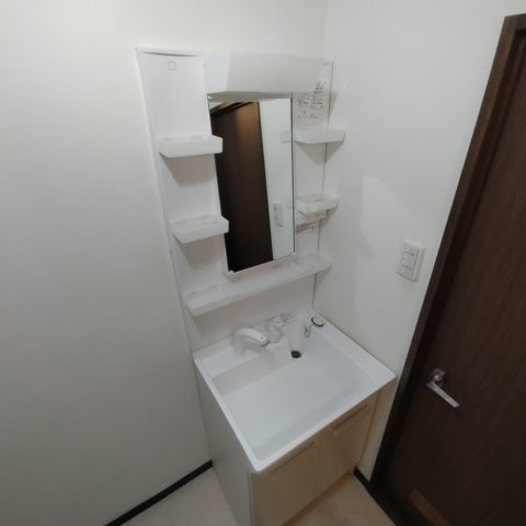 アメニティパークノボリベツの洗面所