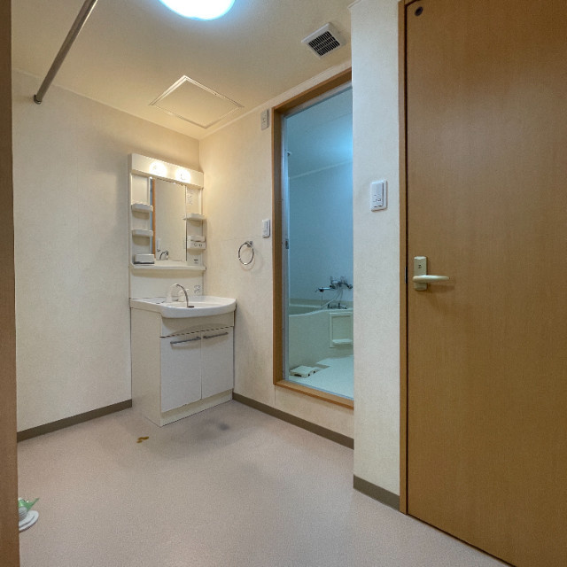 グランコート登別の洗面所