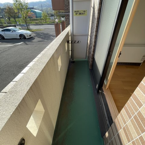 グランコート登別のバルコニー