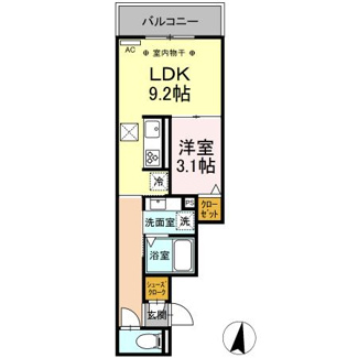 【間取り】 | Ｄ－ｒｏｏｍ桜木町