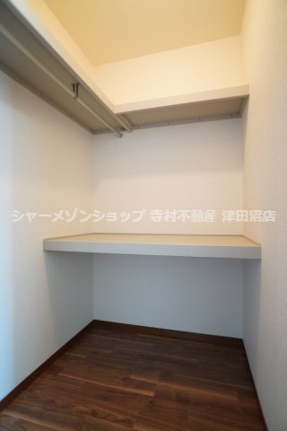 フラットフィールドの収納