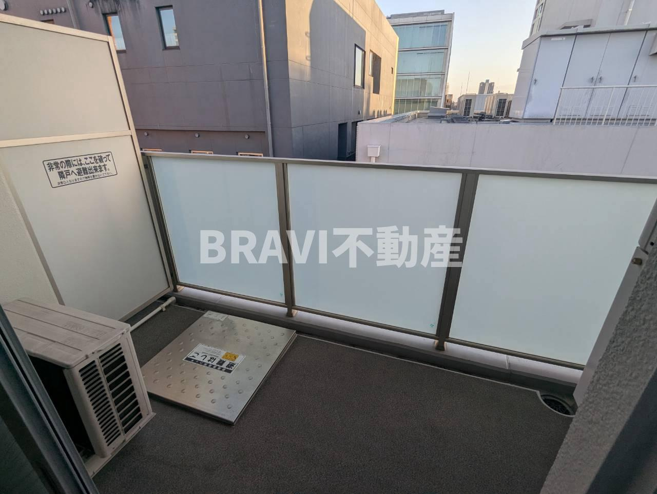 BLAU本町東（旧BPRレジデンス本町東）　BRAVI不動産のバルコニー