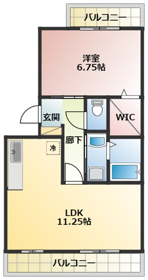 【間取り】 | KS・アトレア
