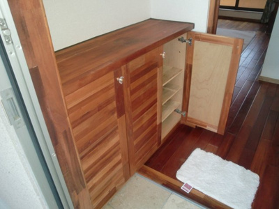 【玄関】 | セザンヌ西高師 | シューズボックス（※写真はイメージです、現況優先となります）