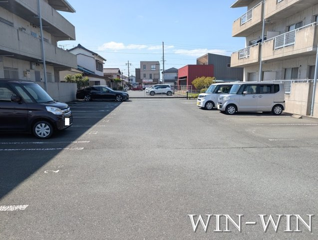 パークシティーたかし Aの駐車場