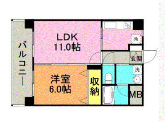 サンシャイン【キャッシュバック対象物件】の間取り