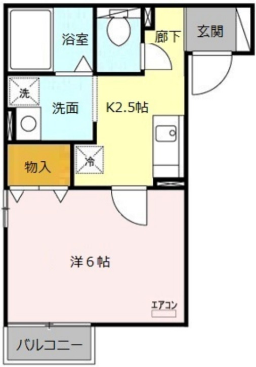 グランディール坂戸三光の間取り