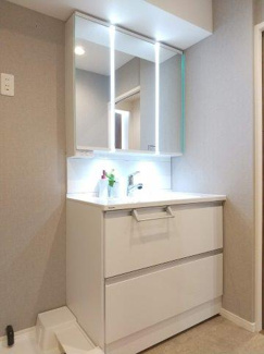 【独立洗面台】 | ハイラーク木場 | 朝の身支度には欠かせない独立洗面化粧台