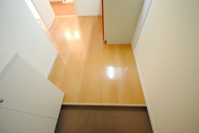 リブレア津福本町A棟の玄関|ゆったりとした玄関です