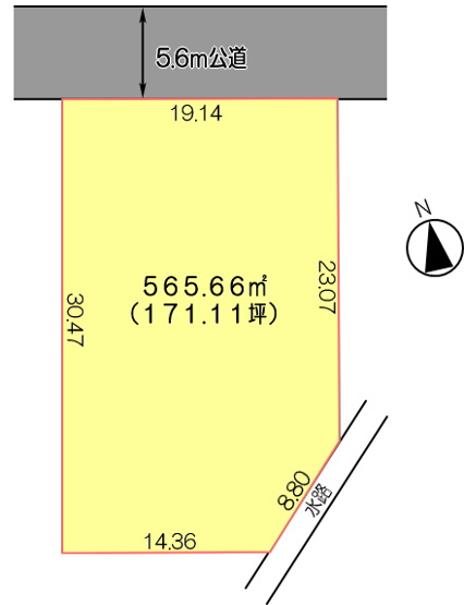 【土地図】 | 行田市大字長野　売地