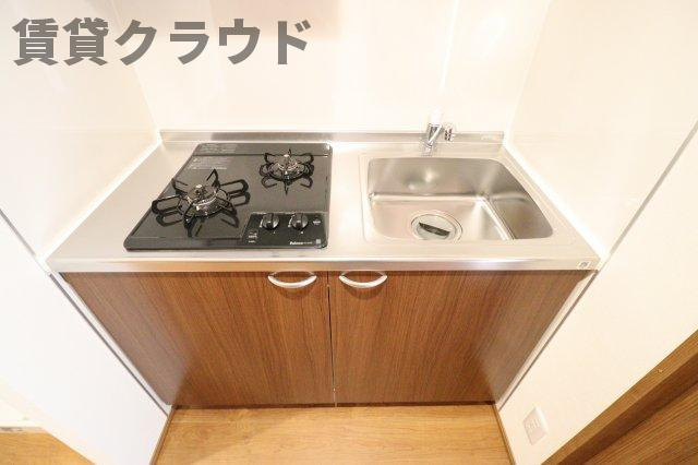 グランベスト本千葉(グランベストホンチバ)のキッチン|コンパクトなキッチンで掃除もラクラク