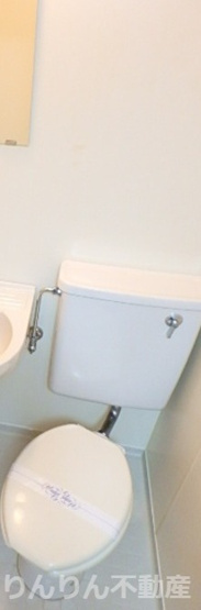 【トイレ】 | コーポ橋田 | 清潔感のあるトイレです