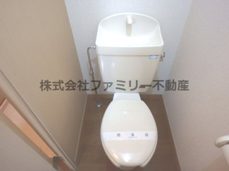 【トイレ】 | グレースコート24MK-E | 落ち着いた色調のトイレです