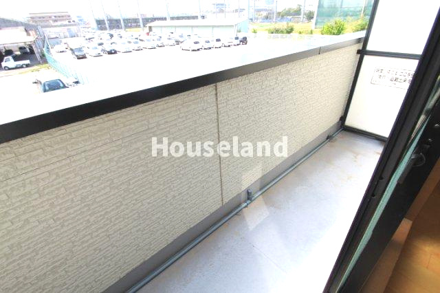 セゾン湊のバルコニー