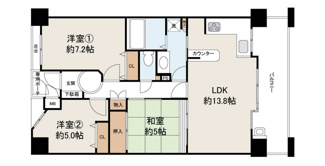 【間取り】 | クレアコート新金岡