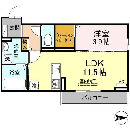 ルノンの間取り