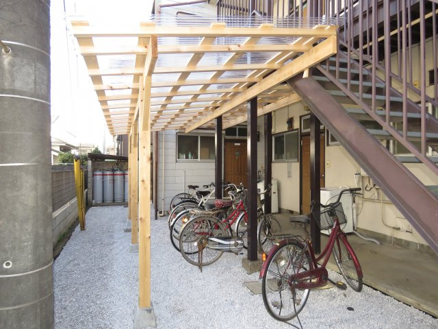 小島コーポのその他共用部分|駐輪所