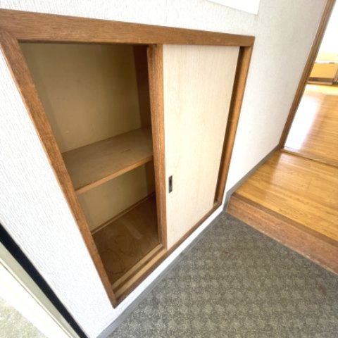ハイツカレッヂの収納