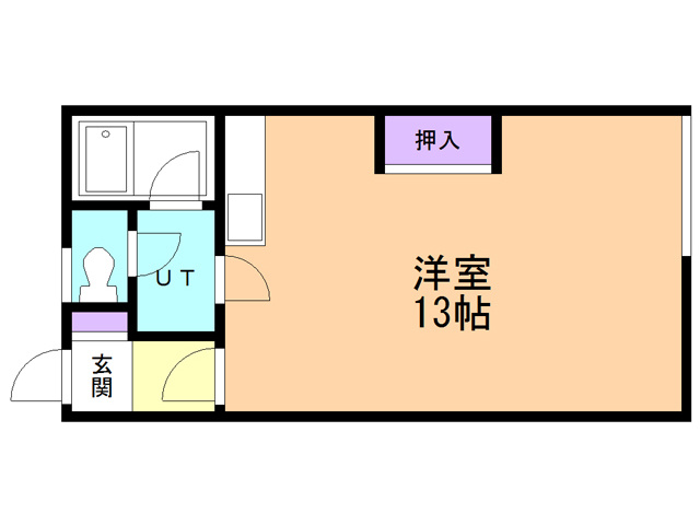 ハイツカレッヂの間取り