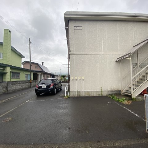 シティーハイムふじの駐車場