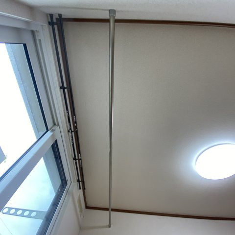 シティーハイムふじのバルコニー