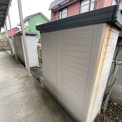 シティーハイムふじのバルコニー