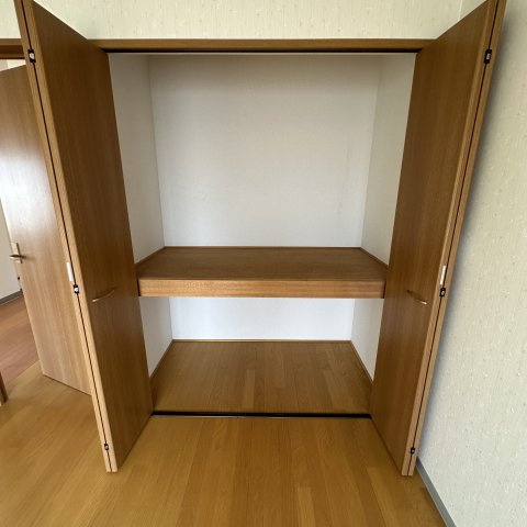 志渡アパートの収納|収納豊富です