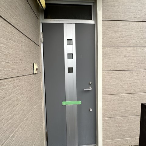 坂東アパートのエントランス