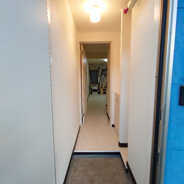 マンションプレビアの玄関