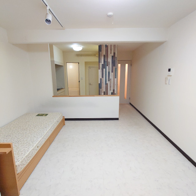 マンションプレビアの居間・リビング|使いやすい居間です