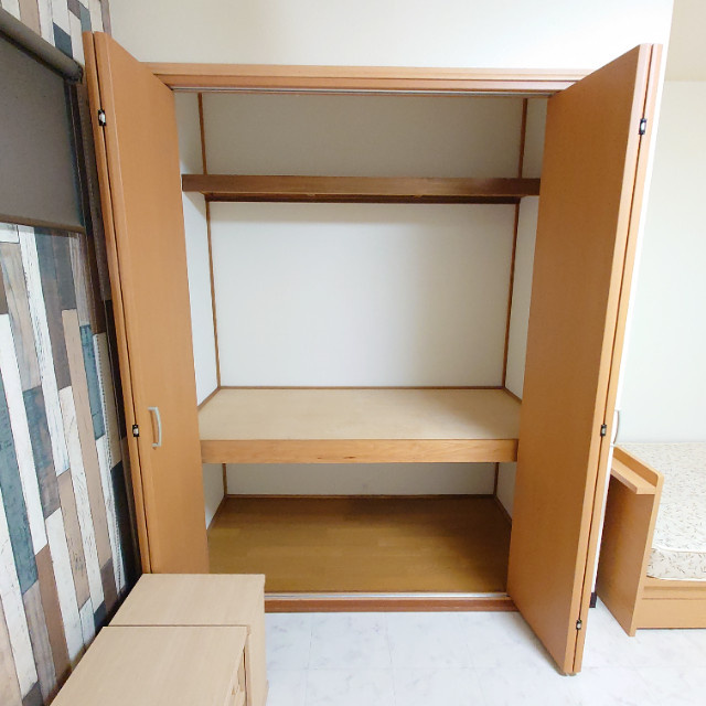 マンションプレビアの収納|専用の収納スペースです