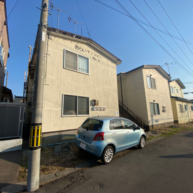 あらいマンション　ＮＯ．２の外観|外はこのようになっています