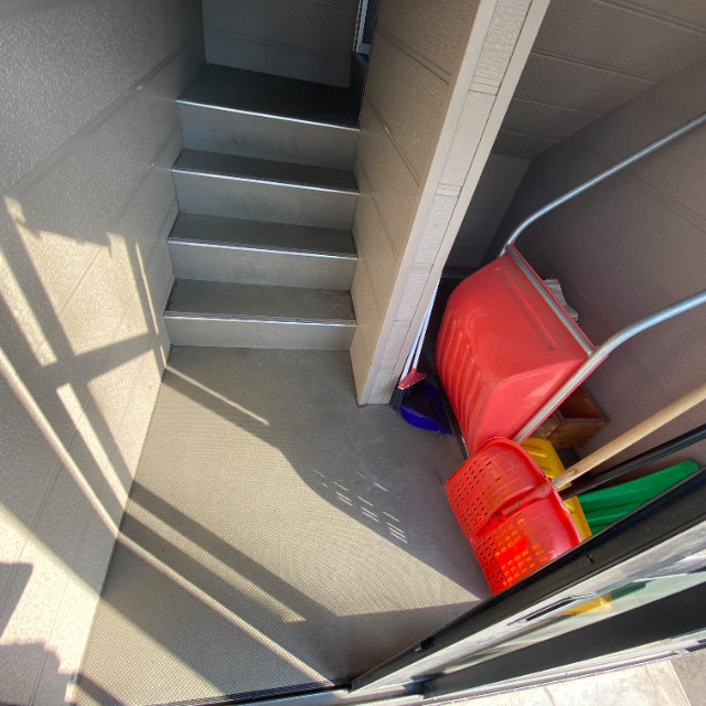 曙ハイツのエントランス|清潔なエントランスです