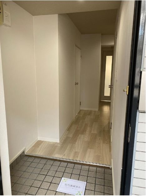 ルミナス甲南の玄関