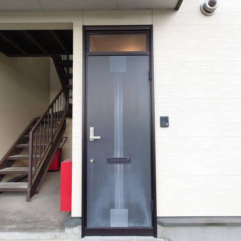 さくらハイツのエントランス