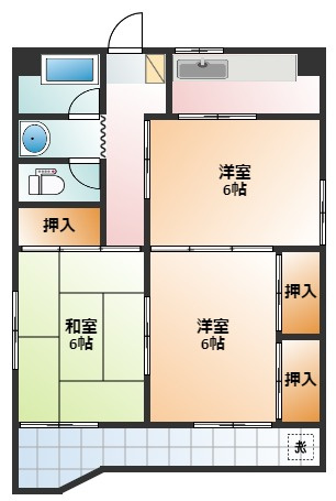 【間取り】 | 向陽ビル