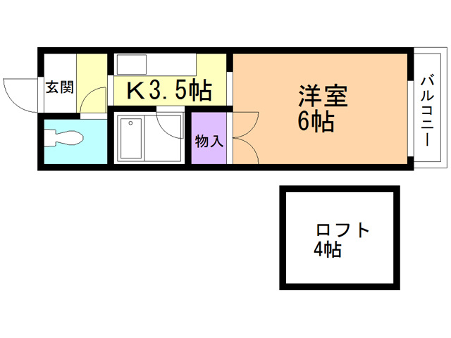 ビレッジアートむろらんの間取り