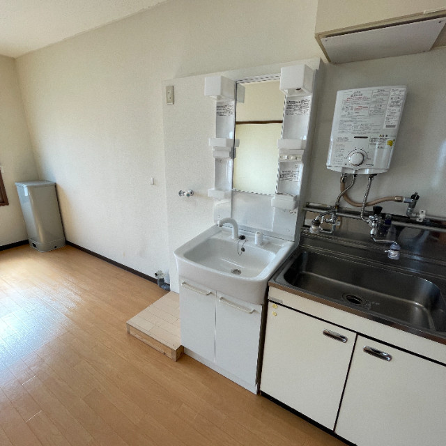 仙石マンションの洗面所