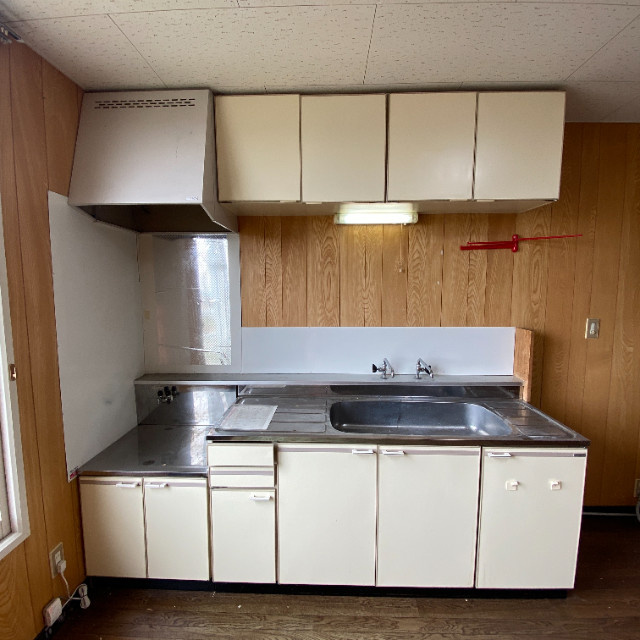 加地ハイツ2号棟のキッチン