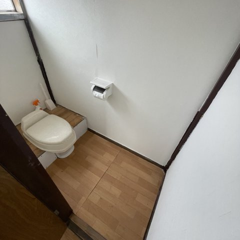 斉藤アパートのトイレ|トイレです