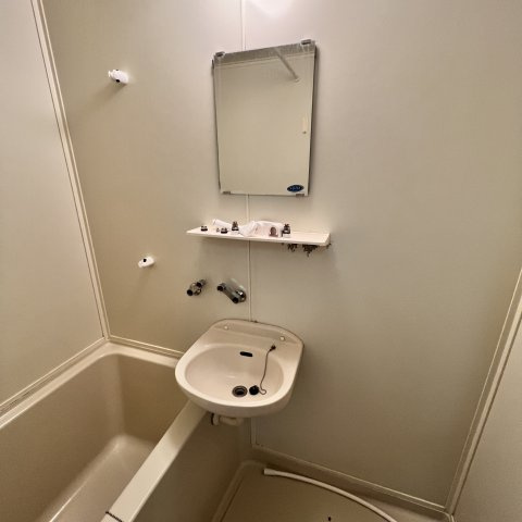 常盤コーポの洗面所