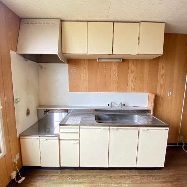 加地ハイツ2号棟のキッチン