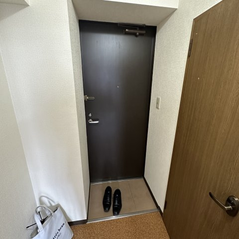 Ｅ．Ｓアベニュー　ヒラノアパートメントの玄関|収納もある玄関です