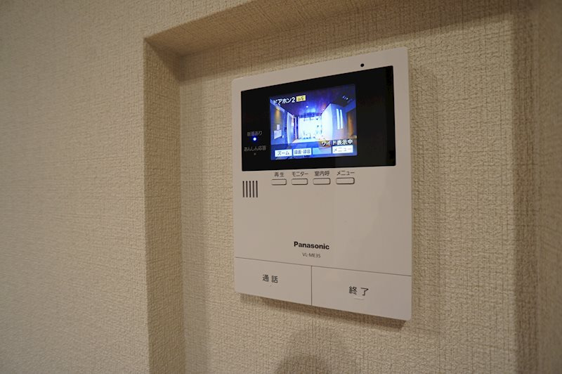 Ronsard（ﾛﾝｻｰﾙ）のセキュリティ|モニターホン付きインターホンは録画機能付き