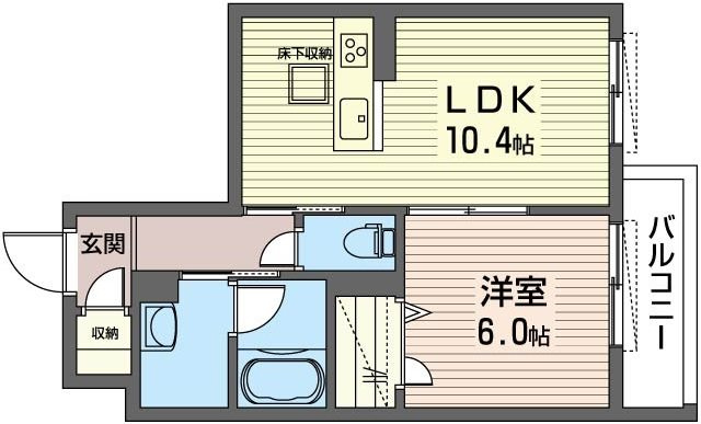 Ronsard（ﾛﾝｻｰﾙ）の間取り|太陽光個別売電住戸♪遮音床SHAIDD55搭載