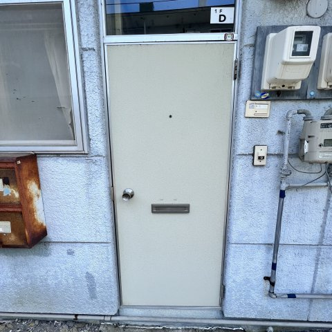 坂本第２コーポの玄関