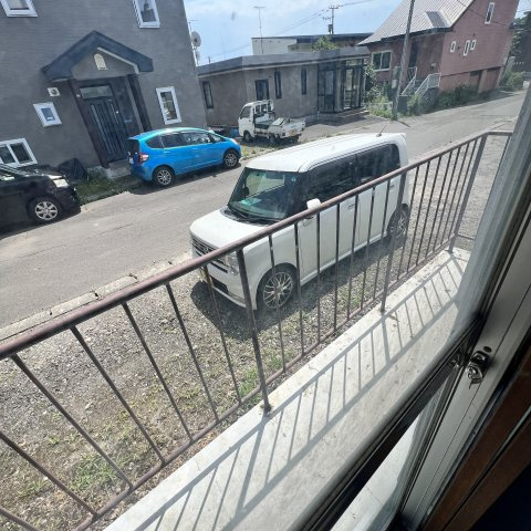 坂本第２コーポのバルコニー