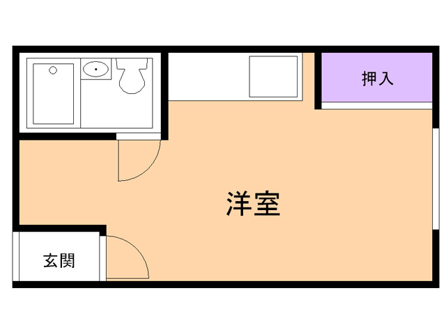 ハイツグリーンの間取り